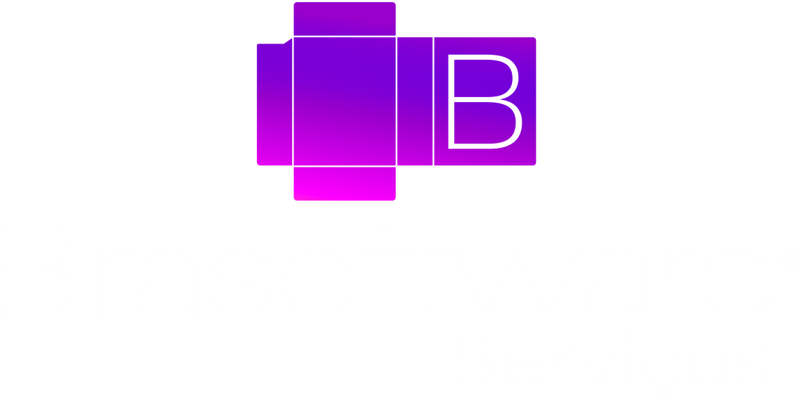 O logo da Brasoftware Serviços