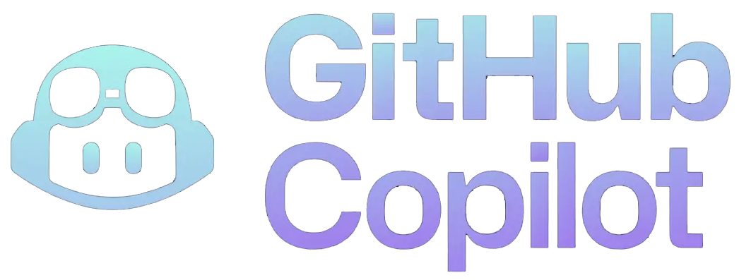 O logo da GitHub e Copilot