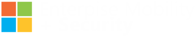 O logo do Microsoft Enterprise + Security