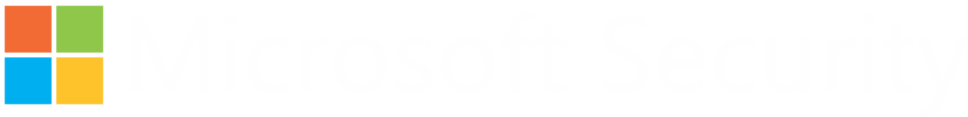 O logo do Microsoft Security