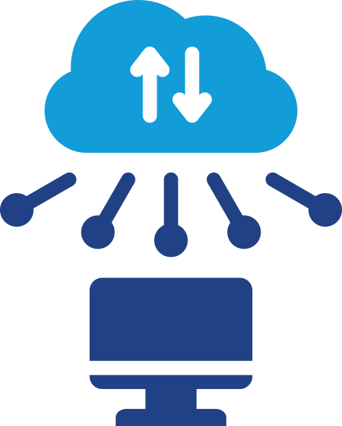 ícone utilizado para Microsoft Azure Cloud backup