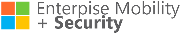 O logo do Microsoft Enterprise Mobility + Security