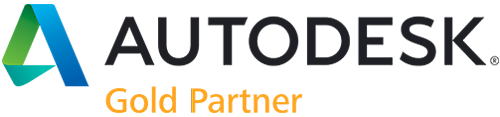 O logo Autodesk Gold Partner