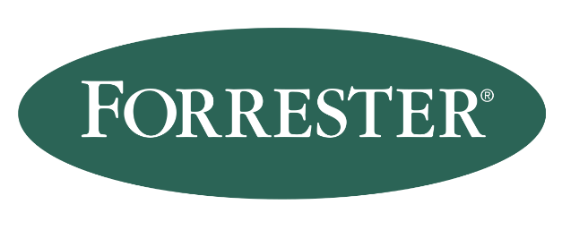 O logo da Forrester