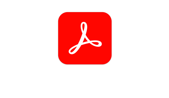 O logo do Adobe Acrobat