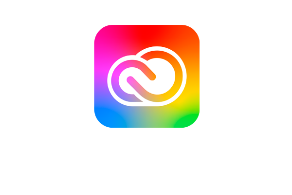 O logo do Adobe Creative Cloud